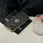 High Quality Electroplated Frame Ophidia  Leather Apple iPhone Case Roxy New 2