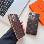 LOUIS VUITTON CLASSIC PRINTED PHONE CASE FOR iPHONE