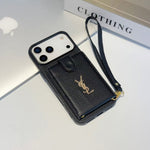 YSL Premium Case Card Holder For iPhone 17 theroxymob