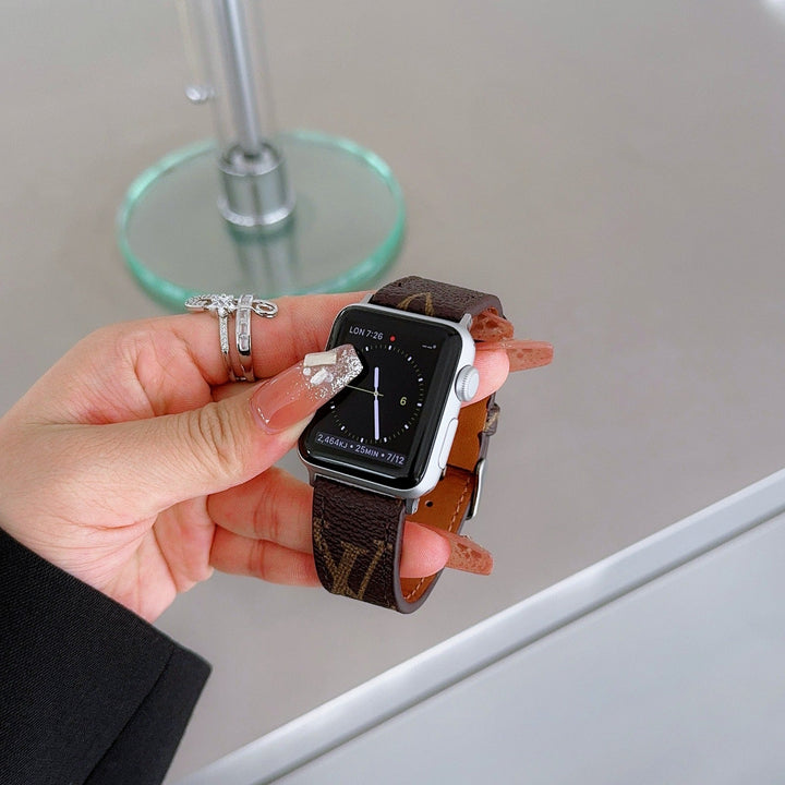 Luxury Strap Brown Apple Watch