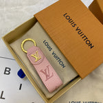 Louis Vuitton Leather Key Chain theroxymob