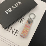Prada Leather Key Chain theroxymob