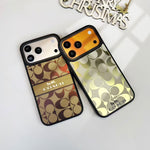 Classic Signature Monogram Fabric iPhone Case – Luxury Design Phone Cover