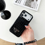 Elegant Prada Apple Phone Case For iPhone 17 / 16 / 15 / 14
