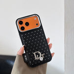 Classic Style Crystal Studded Phone Case for iPhone 13-18 Pro & Pro Max