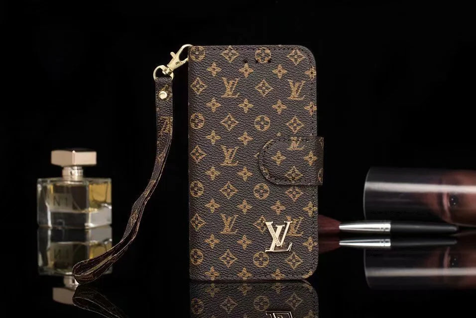 PREMIUM LV FASHION WALLET IPHONE CASE