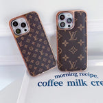 LOUIS VUITTON CLASSIC PRINTED PHONE CASE FOR iPHONE