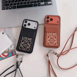 Premium iPhone LE Case with Black Shoulder Strap For Iphone 13-18