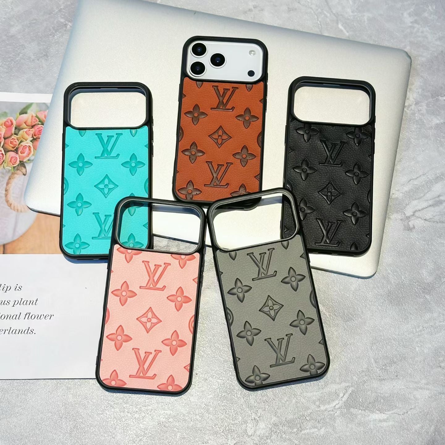 Louis V Luxury Phone Case For iPhone 17/ 16 / 15 / 14