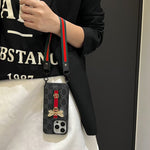 3D CASE FOR IPHONE WITH A MAIN CORD AND RUBAN Roxy New 2