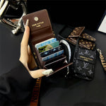 Louis Vuitton Phone case with card slot for iPhone 12-17 Series