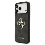 Guess 4G Metal Logo Back Cover For Apple iPhone 17 / 16 /15 /14