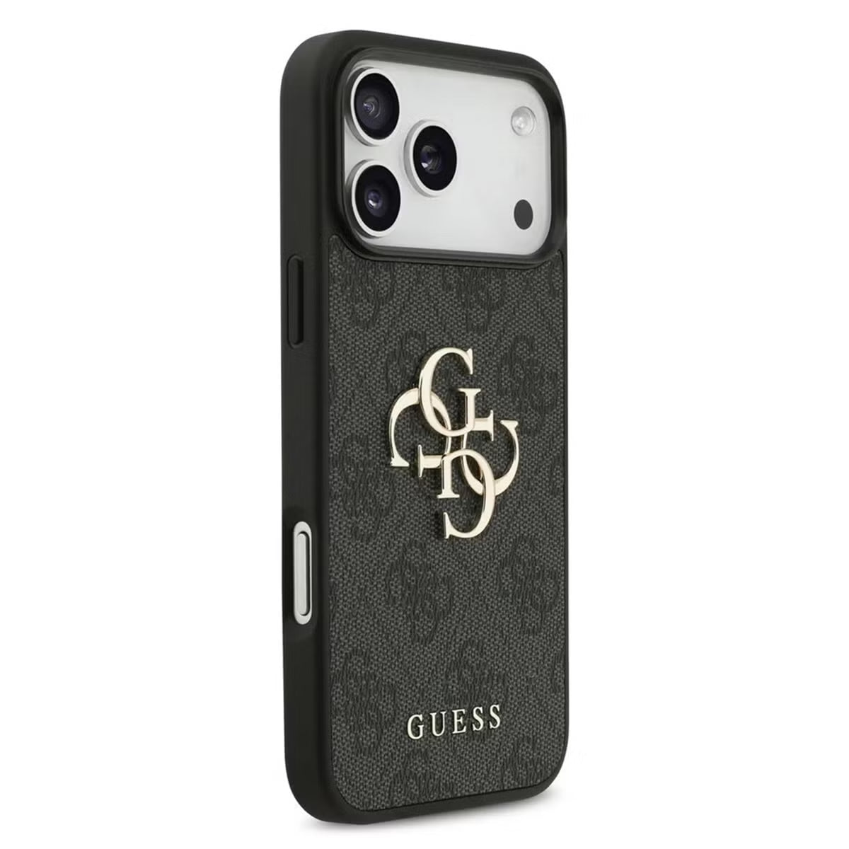 Guess 4G Metal Logo Back Cover For Apple iPhone 17 / 16 /15 /14