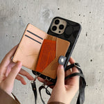 Coach Card Bag Leather Chain iPhone Case Roxy New 2