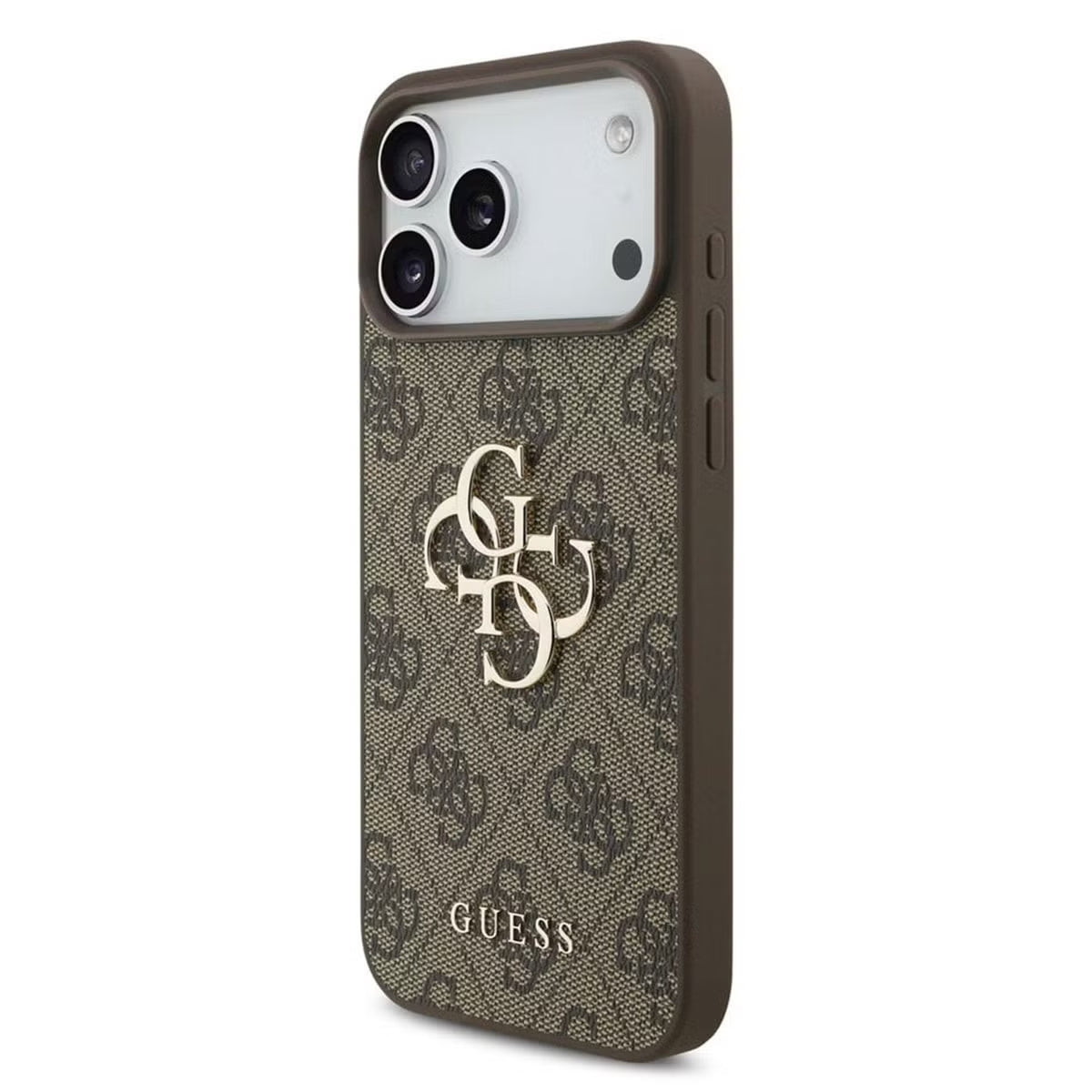 Guess 4G Metal Logo Back Cover For Apple iPhone 17 / 16 /15 /14
