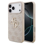 Guess 4G Metal Logo Back Cover For Apple iPhone 17 / 16 /15 /14