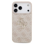 Guess 4G Metal Logo Back Cover For Apple iPhone 17 / 16 /15 /14