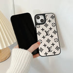 MIRRORED LV PHONE CASE FOR IPHONE 16 15 14