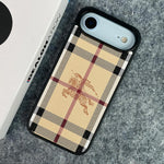 BBRY Fashion PU Leather Case for iPhone 12-18 Pro & Pro Max