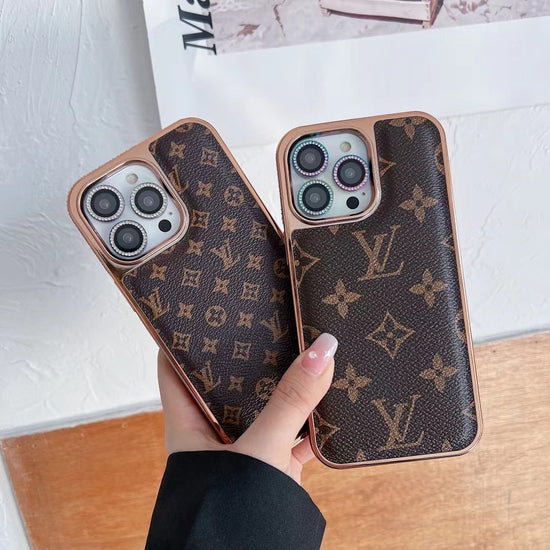 LOUIS VUITTON CLASSIC PRINTED PHONE CASE FOR iPHONE