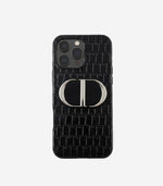 Stylish Dior iPhone Case with Mirror for iPhone 12-18 Pro & Pro Max