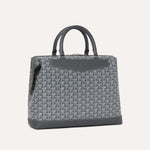 Goyard-Inspired CISDOC PM Monogram Canvas Briefcase Bag