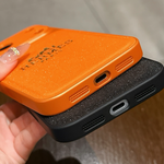 Hermes luxurious leather aesthetics for iPhone 17/ 16/ 15/ 14