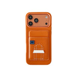 Card Holder Hermes Case for iPhone 13-17 Series