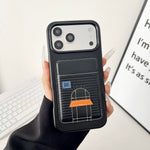 Card Holder Hermes Case for iPhone 13-17 Series