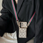 Crossbody LV Phone Case for Samsung Galaxy S22-S25