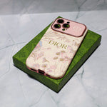 Dior Case Flower Style for iPhone 13-17