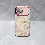 Dior Case Flower Style for iPhone 13-17