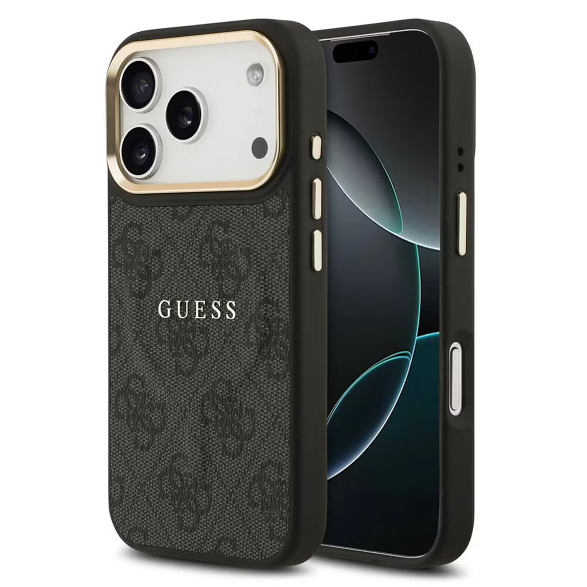 Guess Case MagSafe Classic With logo 4G For Apple iPhone 17 / 16 /15 /14