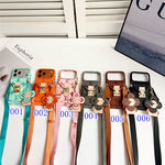 Luxury Monogram Crossbody iPhone Case with Detachable Wallet