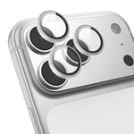 Orange Metal Glass Camera Lens Protector For iPhone 17/ 16 / 15 / 14