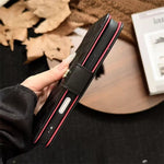 Premium Chanel Leather Wallet Leather Crossbody Bag Apple iPhone Case