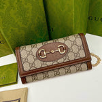 Monogram Canvas Crossbody Wallet on Chain