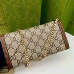 Monogram Canvas Crossbody Wallet on Chain