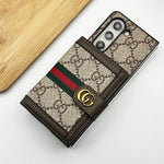Samsung Galaxy Z Fold 6 Luxury Fashion Leather Brand Case Roxy New