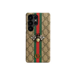 Luxury GG Brand 3D BEE Design Case for Samsung Galaxy S22-S26 Series
