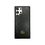 Luxury GG Fashion Leather Case for Samsung Galaxy S22-S26 Series