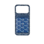 Blue Premium GD iPhone MagSafe Case with Cardholder