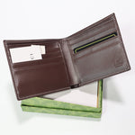 Elegance Monogram Leather Wallet Canvas