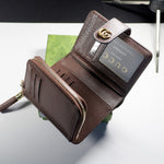 Luxury Brand Trifold Wallet Card Holder