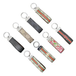 Leather GG Key Holder Bag Charm