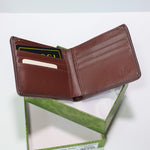 Luxury Fold Web Stripe Wallet