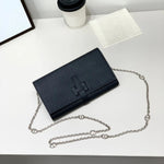 Luxury Hermes Wallet with Chain