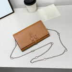 Luxury Hermes Wallet with Chain