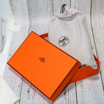 Luxury Hermes Calfskin Leather Crossbody Snap Bag