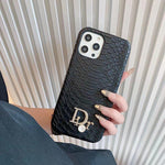 CD STYLISH SNAKE PATTERN IPHONE CASE FOR WOMEN